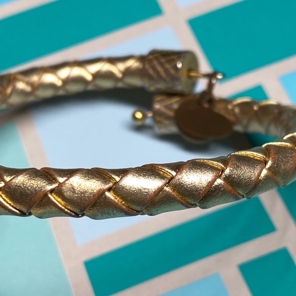 Alex and Ani Sold Out Gold Leather Wrap Bracelet - Picture 6 of 7